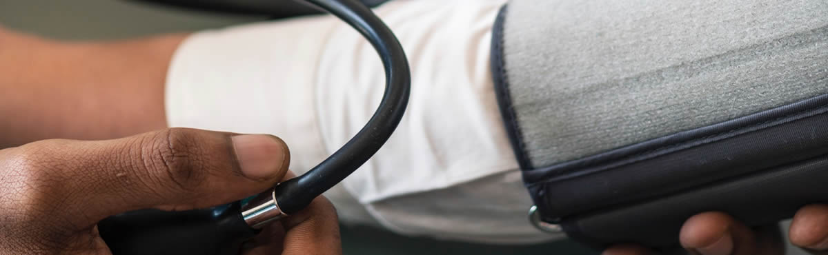 image representing blood pressure being measured